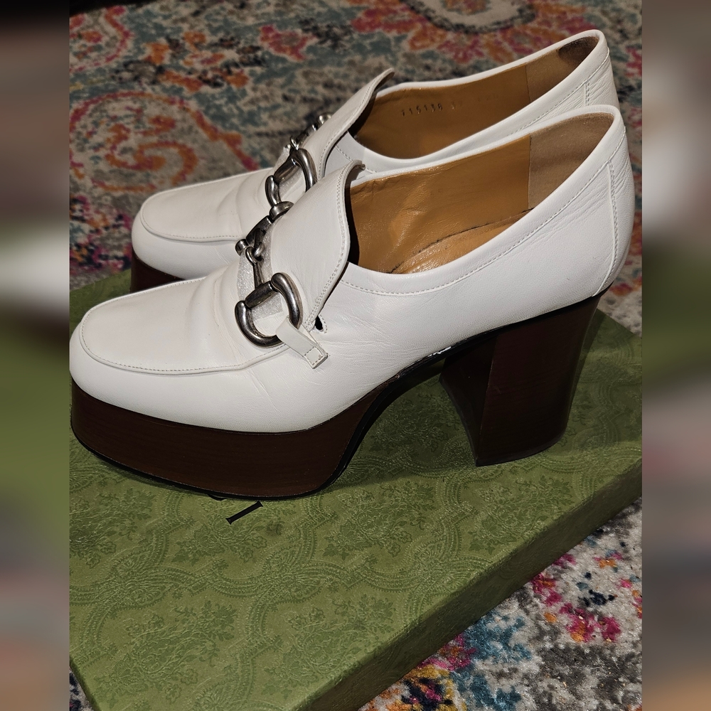 Gucci Platform Loafers. Women 39 US 9